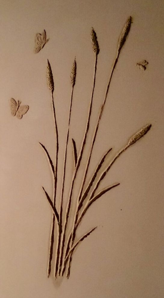 Ähren, Schmetterlinge und Bien